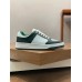 Saint Laurent Men's SL/61 Sneakers in Green and White Leather Saint Laurent Men's SL/61 Sneakers in Green and White Leather