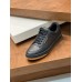 Saint Laurent Men's SL/61 Sneakers in Black Perforated Leather