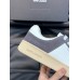 Saint Laurent Men's SL/61 Sneakers in Grey and White Leather