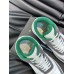 Saint Laurent Men's SL/80 Sneakers in White and Grey Leather
