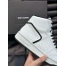 Saint Laurent Men's SL/80 Sneakers in White Calfskin Saint Laurent Men's SL/80 Sneakers in White Calfskin