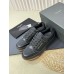 Saint Laurent Women's SL/61 Sneakers in Black Perforated Leather Saint Laurent Women's SL/61 Sneakers in Black Perforated Leather