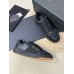 Saint Laurent Women's SL/61 Sneakers in Black Perforated Leather Saint Laurent Women's SL/61 Sneakers in Black Perforated Leather