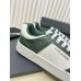 Saint Laurent Women's SL/61 Sneakers in Green and White Leather Saint Laurent Women's SL/61 Sneakers in Green and White Leather