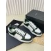 Saint Laurent Women's SL/61 Sneakers in Green and White Leather Saint Laurent Women's SL/61 Sneakers in Green and White Leather