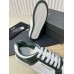 Saint Laurent Women's SL/61 Sneakers in Green and White Leather Saint Laurent Women's SL/61 Sneakers in Green and White Leather