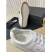 Saint Laurent Women's SL/61 Sneakers in White Perforated Leather Saint Laurent Women's SL/61 Sneakers in White Perforated Leather