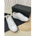 Saint Laurent Women's SL/61 Sneakers in White Perforated Leather Saint Laurent Women's SL/61 Sneakers in White Perforated Leather