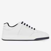 Saint Laurent Women's SL/61 Sneakers in White Leather Saint Laurent Women's SL/61 Sneakers in White Leather