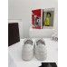 Valentino Women's Open Sneakers with Gold Metallic Stripe