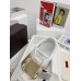 Valentino Women's Open Sneakers with Gold Metallic Stripe