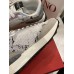 Valentino Women's Lacerunner Sneakers in White Lace and Mesh