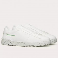 Valentino Women's Open For a Change Sneakers in White Leather