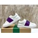 Valentino Women's Open For a Change Sneakers with Purple Stripe