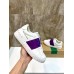 Valentino Women's Open For a Change Sneakers with Purple Stripe