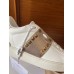Valentino Women's Rockstud Untitled Sneakers with Gold Stripe