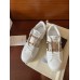 Valentino Women's Rockstud Untitled Sneakers with Gold Stripe