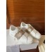 Valentino Women's Rockstud Untitled Sneakers with Gold Stripe