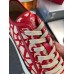 Valentino Totaloop Sneakers in Red Toile Iconographe Fabric Valentino Totaloop Sneakers in Red Toile Iconographe Fabric