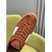 Valentino Women's Upvillage Sneaker in Brown Suede Leather