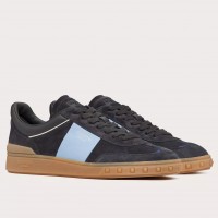 Valentino Women's Upvillage Sneaker in Black Suede Leather Valentino Women's Upvillage Sneaker in Black Suede Leather