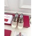Valentino Women's Bay By Bay Sneakers in Beige Canvas