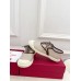 Valentino Women's Bay By Bay Sneakers in Beige Canvas