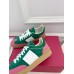 Valentino Women's Upvillage Sneakers in Green and Pink Leather