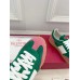 Valentino Women's Upvillage Sneakers in Green and Pink Leather