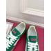 Valentino Women's Upvillage Sneakers in Green and Pink Leather