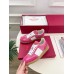 Valentino Women's Upvillage Sneakers in Pink Leather