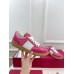 Valentino Women's Upvillage Sneakers in Pink Leather
