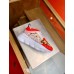 Versace Women's Red Chain Reaction Sneakers With Leopard Print Versace Women's Red Chain Reaction Sneakers With Leopard Print