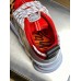 Versace Women's Red Chain Reaction Sneakers With Leopard Print Versace Women's Red Chain Reaction Sneakers With Leopard Print