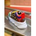 Versace Women's Multicolour Chain Reaction Sneakers With Leopard Print Versace Women's Multicolour Chain Reaction Sneakers With Leopard Print