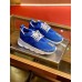 Versace Women's Chain Reaction Sneakers In Blue Mesh Versace Women's Chain Reaction Sneakers In Blue Mesh