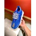 Versace Women's Chain Reaction Sneakers In Blue Mesh Versace Women's Chain Reaction Sneakers In Blue Mesh