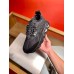 Versace Women's Chain Reaction Sneakers In Black Mesh Versace Women's Chain Reaction Sneakers In Black Mesh