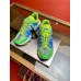 Versace Women's Trigreca Sneakers With Green Print
