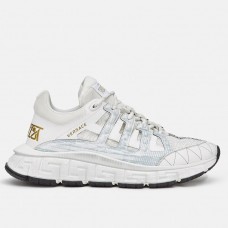 Versace Women's White Trigreca Sneakers Versace Women's White Trigreca Sneakers