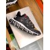 Versace Women's Black Trigreca Sneakers With Barocco Print