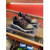 Versace Women's Black Trigreca Sneakers With Barocco Print
