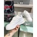 Versace Women's Odissea Sneakers In White Leather