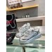 Versace Women's Odissea Sneakers In Silver Leather Versace Women's Odissea Sneakers In Silver Leather