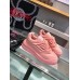 Versace Women's Odissea Sneakers In Pink Leather