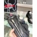 Versace Women's Odissea Sneakers In Black Leather
