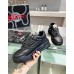 Versace Women's Odissea Sneakers In Black Leather