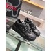 Versace Women's Odissea Sneakers In Black Leather