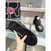 Versace Women's Odissea Sneakers In Black Leather